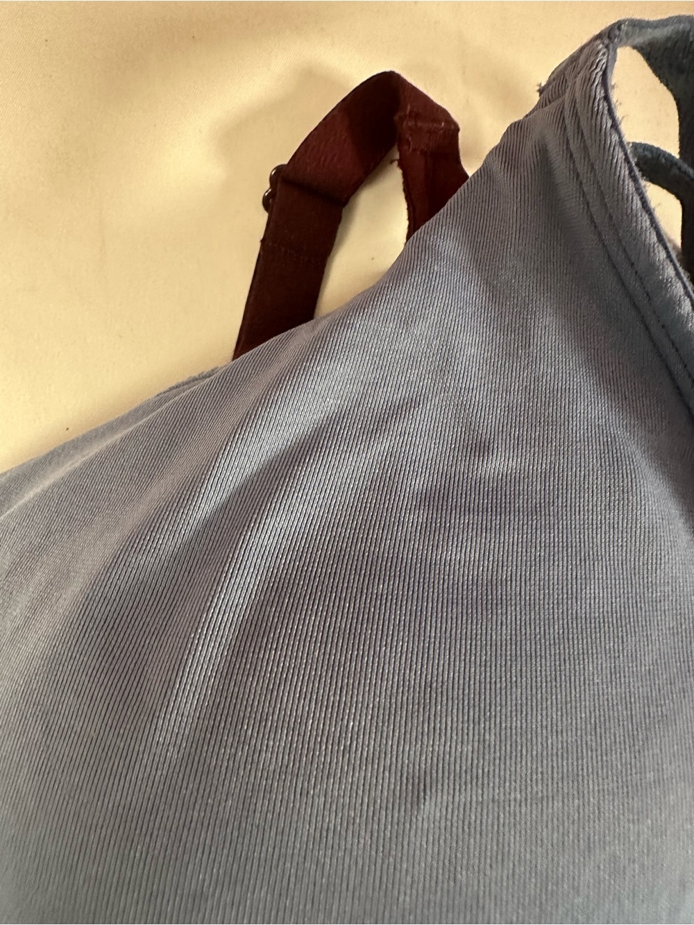 Jockey Wireless Light Lift Bralette Duo - Slate Blue & Burgundy XL - Picture 14 of 14